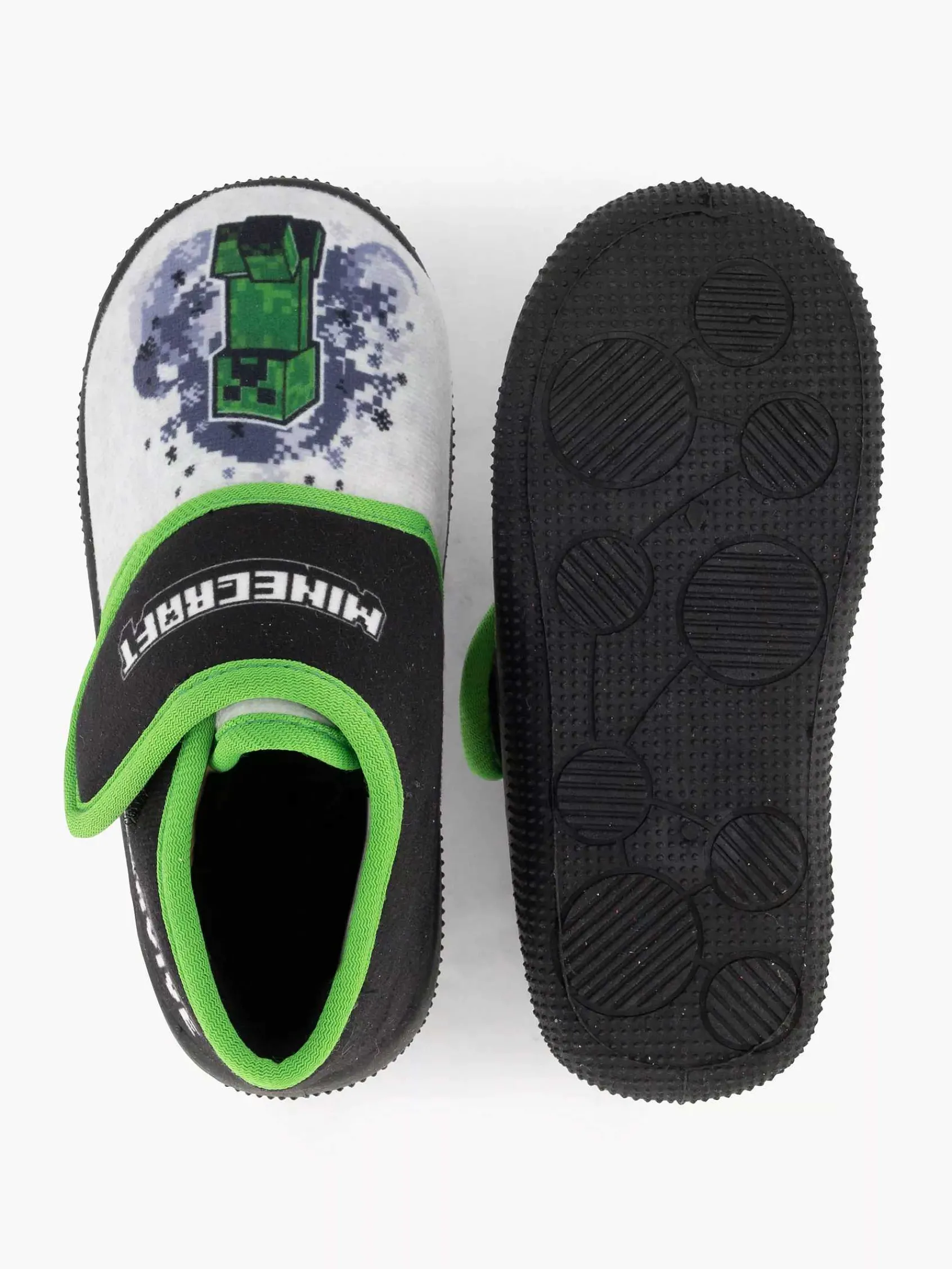 Minecraft Jongensschoenen-Groene Pantoffel