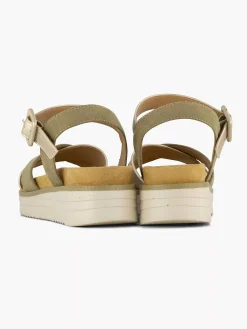 Graceland Sandalen-Groene Sandaal