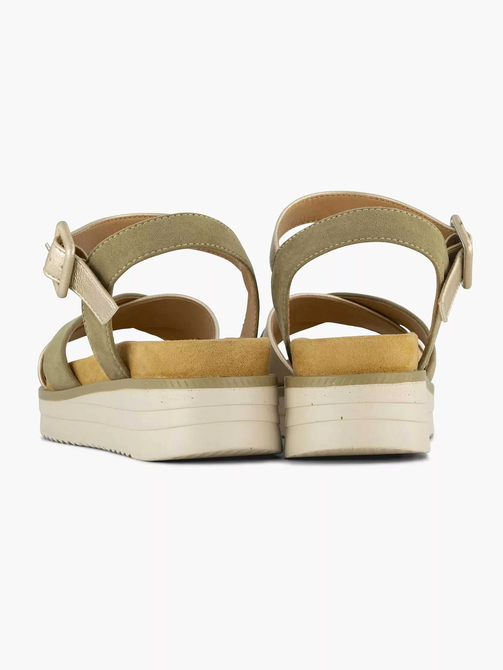 Graceland Sandalen-Groene Sandaal