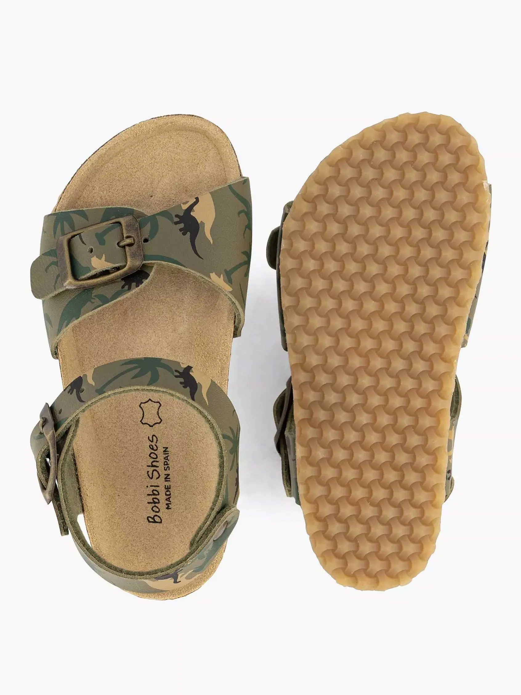 Bobbi-Shoes Jongensschoenen-Groene Sandaal