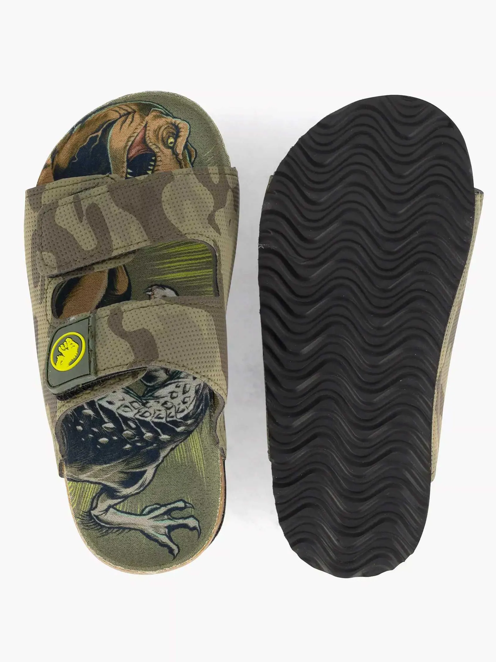 Jurassic World Jongensschoenen-Groene Slipper