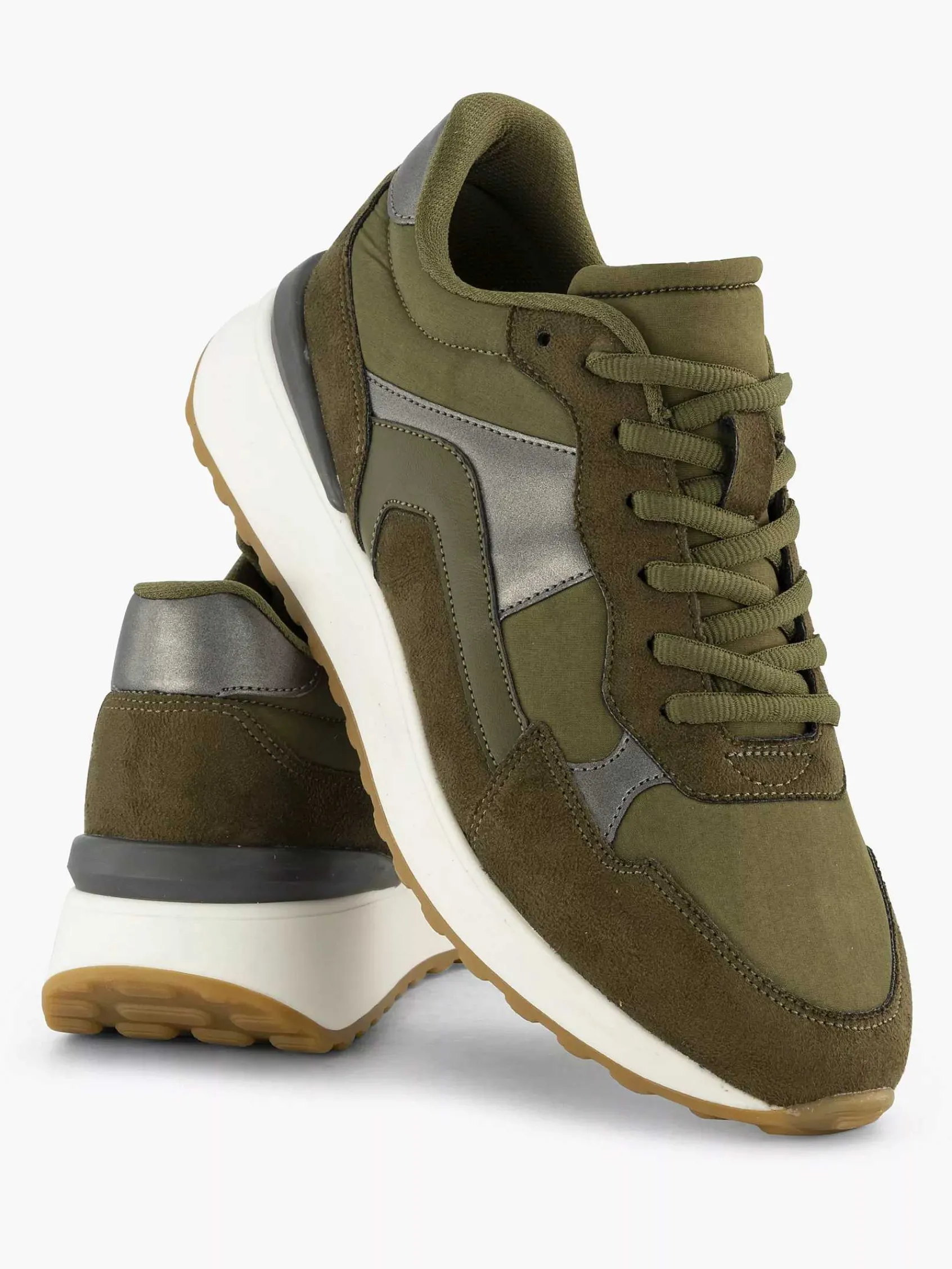 Graceland Sneakers-Groene Sneaker