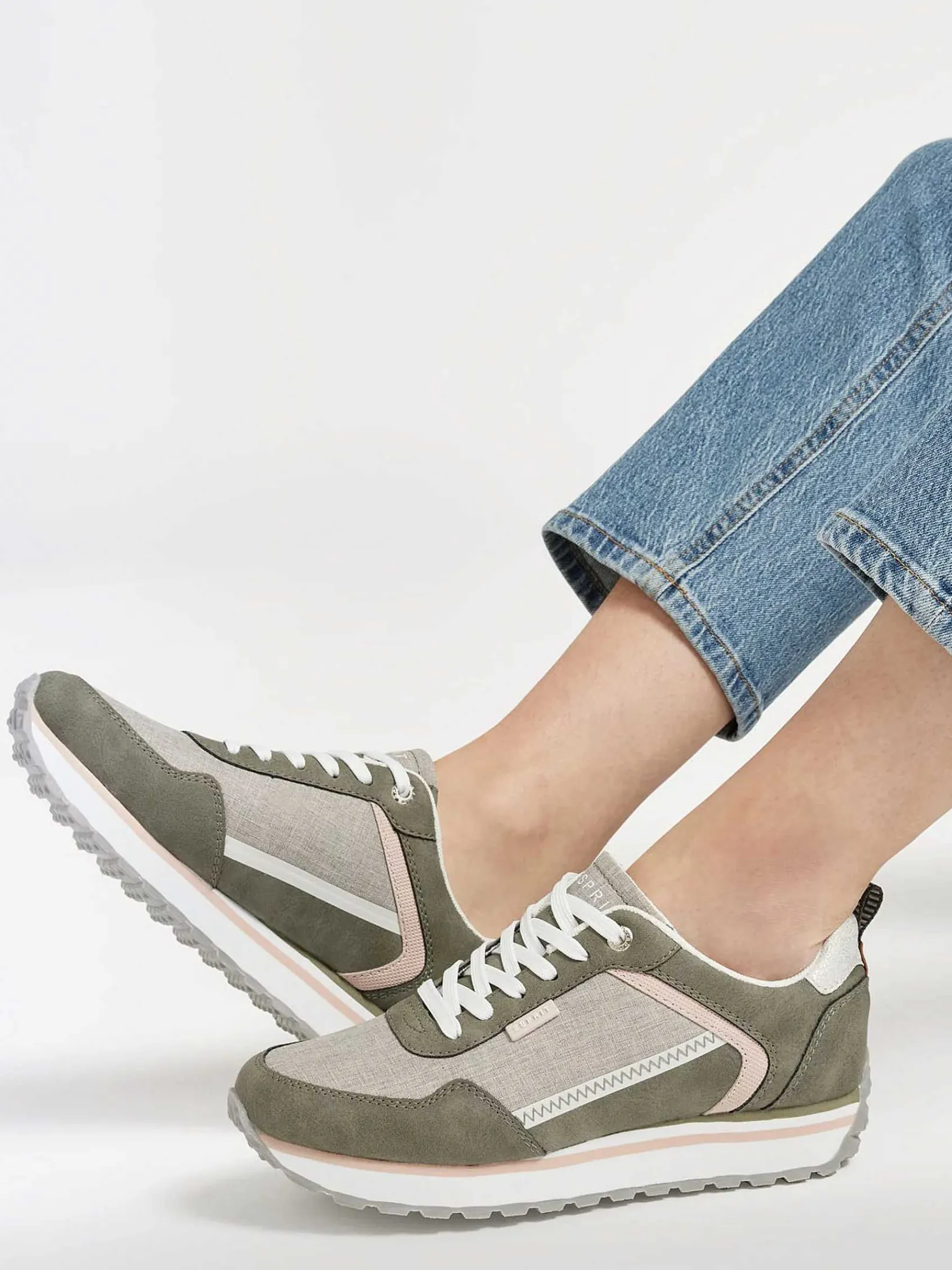 Esprit Sneakers-Groene Sneaker