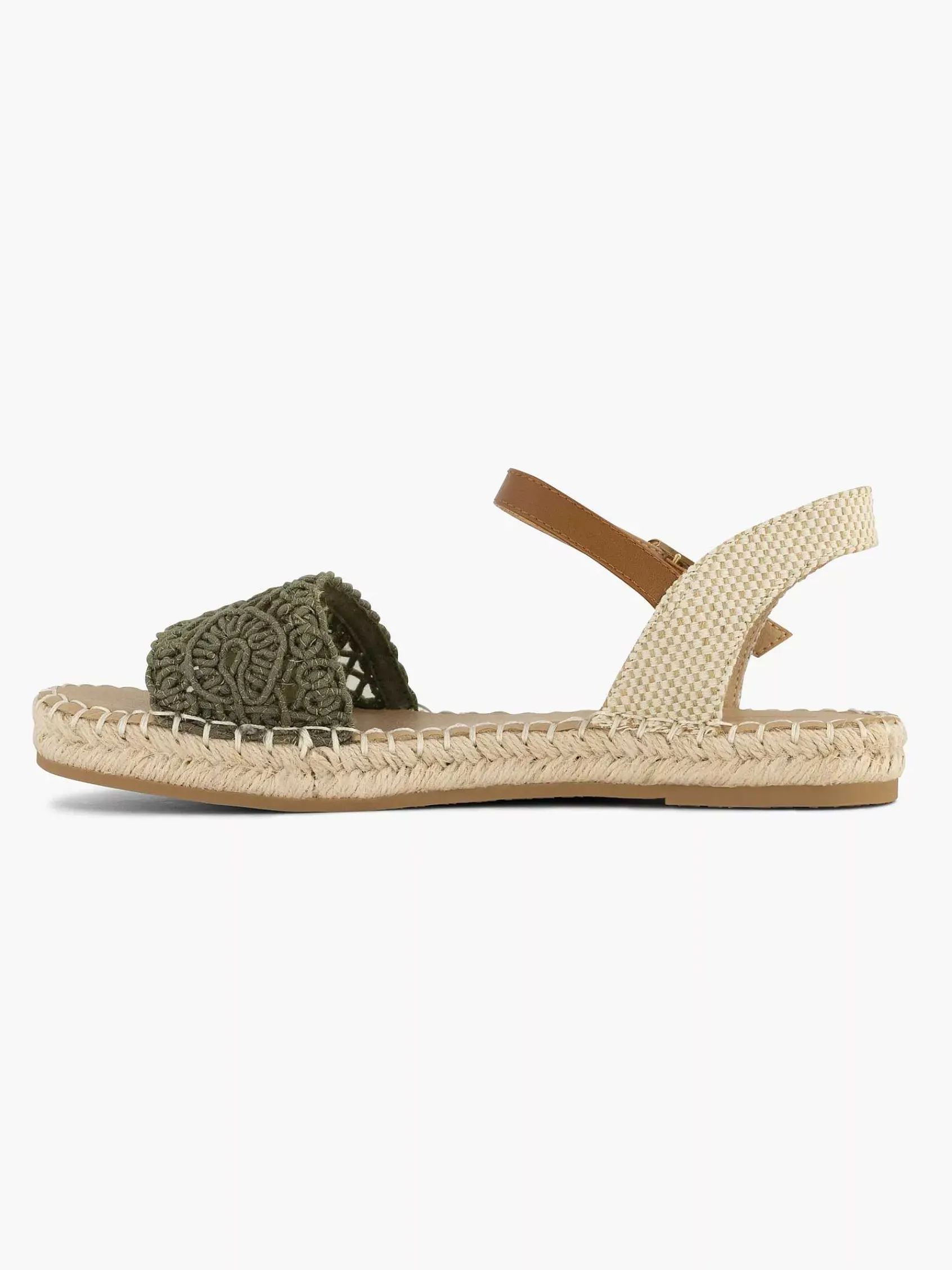 Graceland Sandalen-Khaki Sandaal