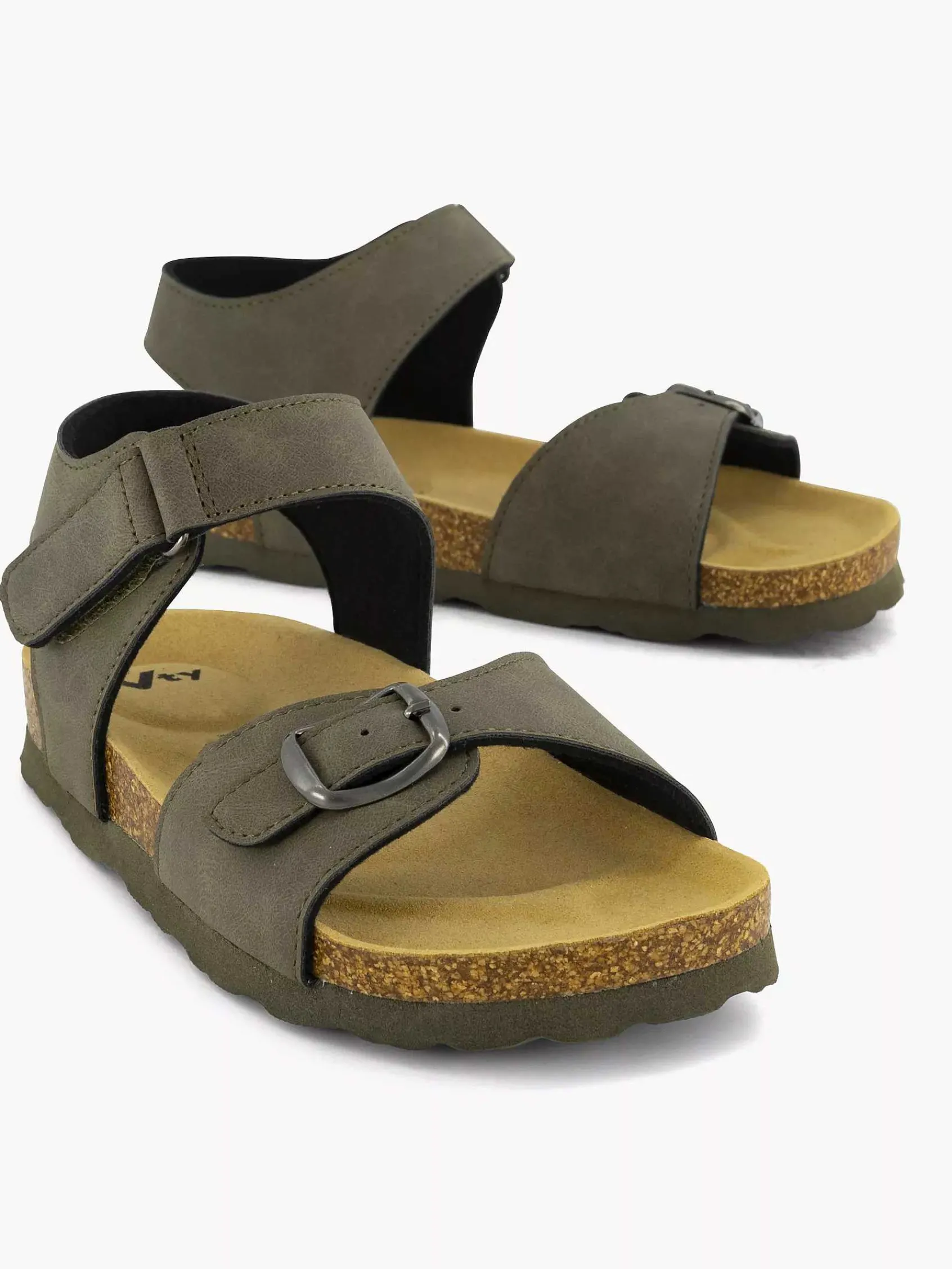 Vty Babyschoenen-Khaki Sandaal