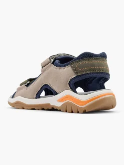 Vty Babyschoenen-Khaki Sandaal