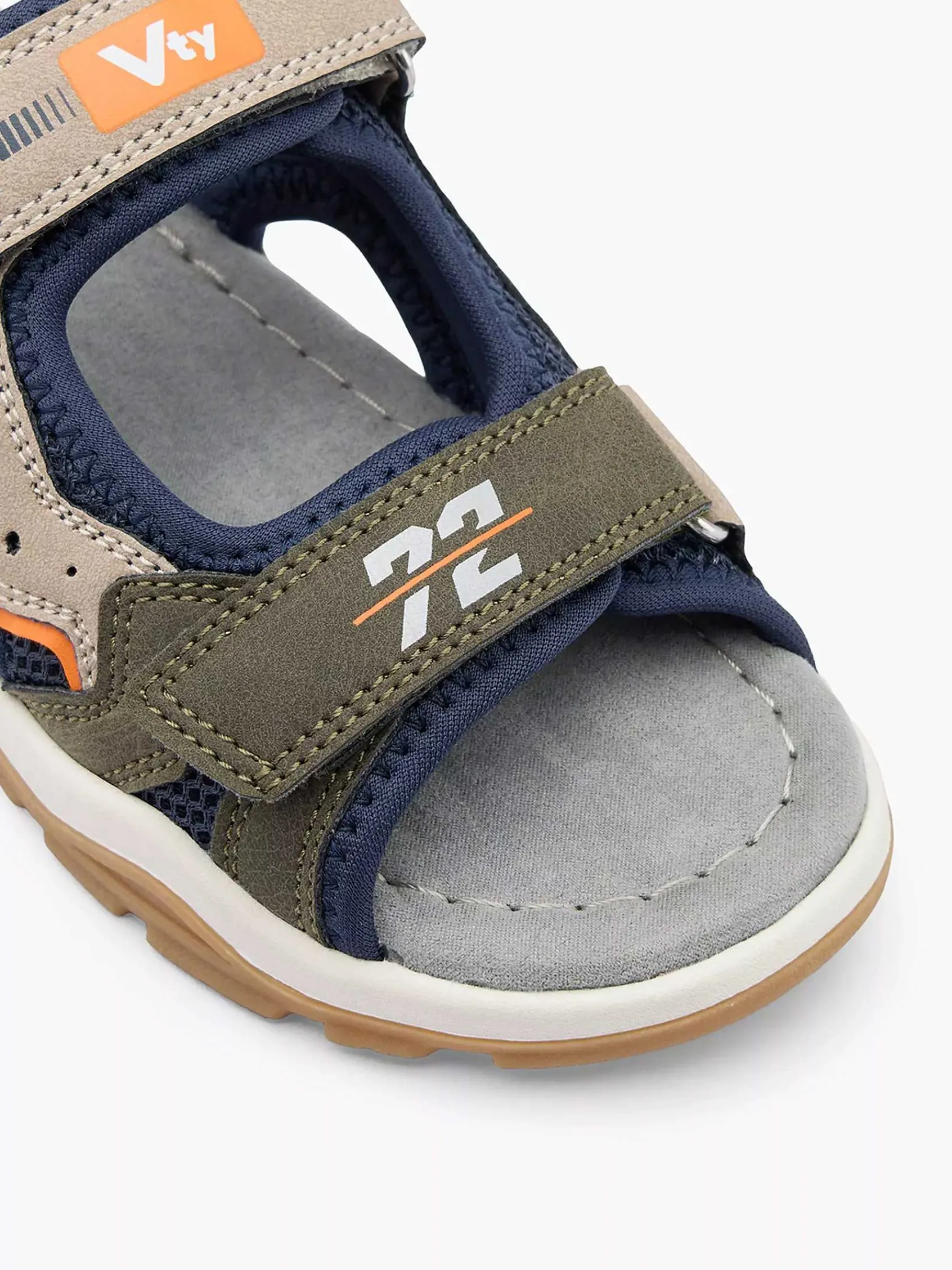 Vty Babyschoenen-Khaki Sandaal