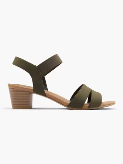 Graceland Sandalen-Khaki Sandalette