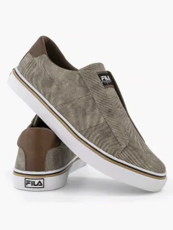 FILA Instappers-Licht Beige Canvas Instapper