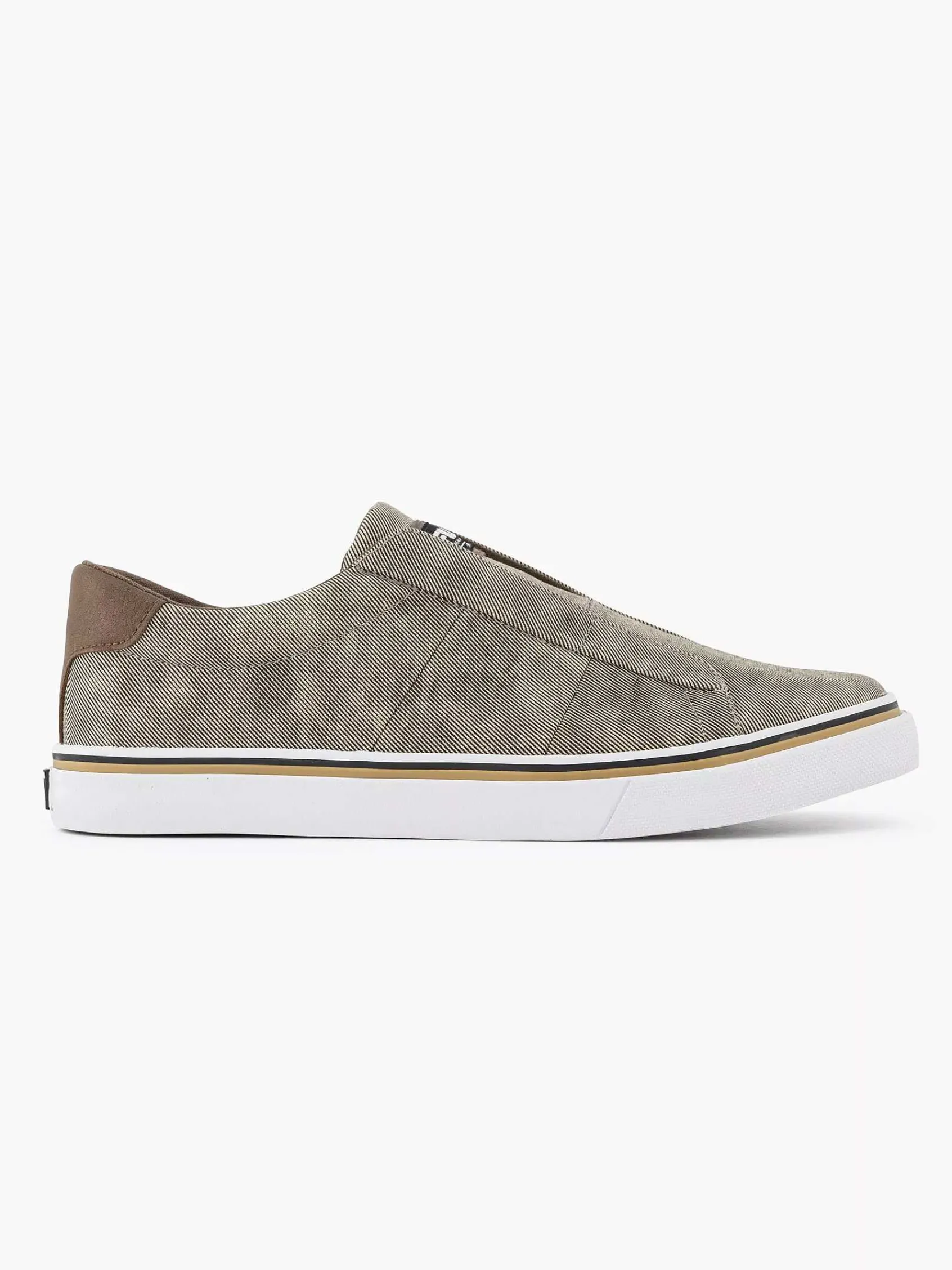 FILA Instappers-Licht Beige Canvas Instapper