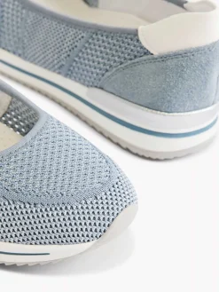 Medicus Comfort Schoenen-Lichtblauwe Comfort Instapper