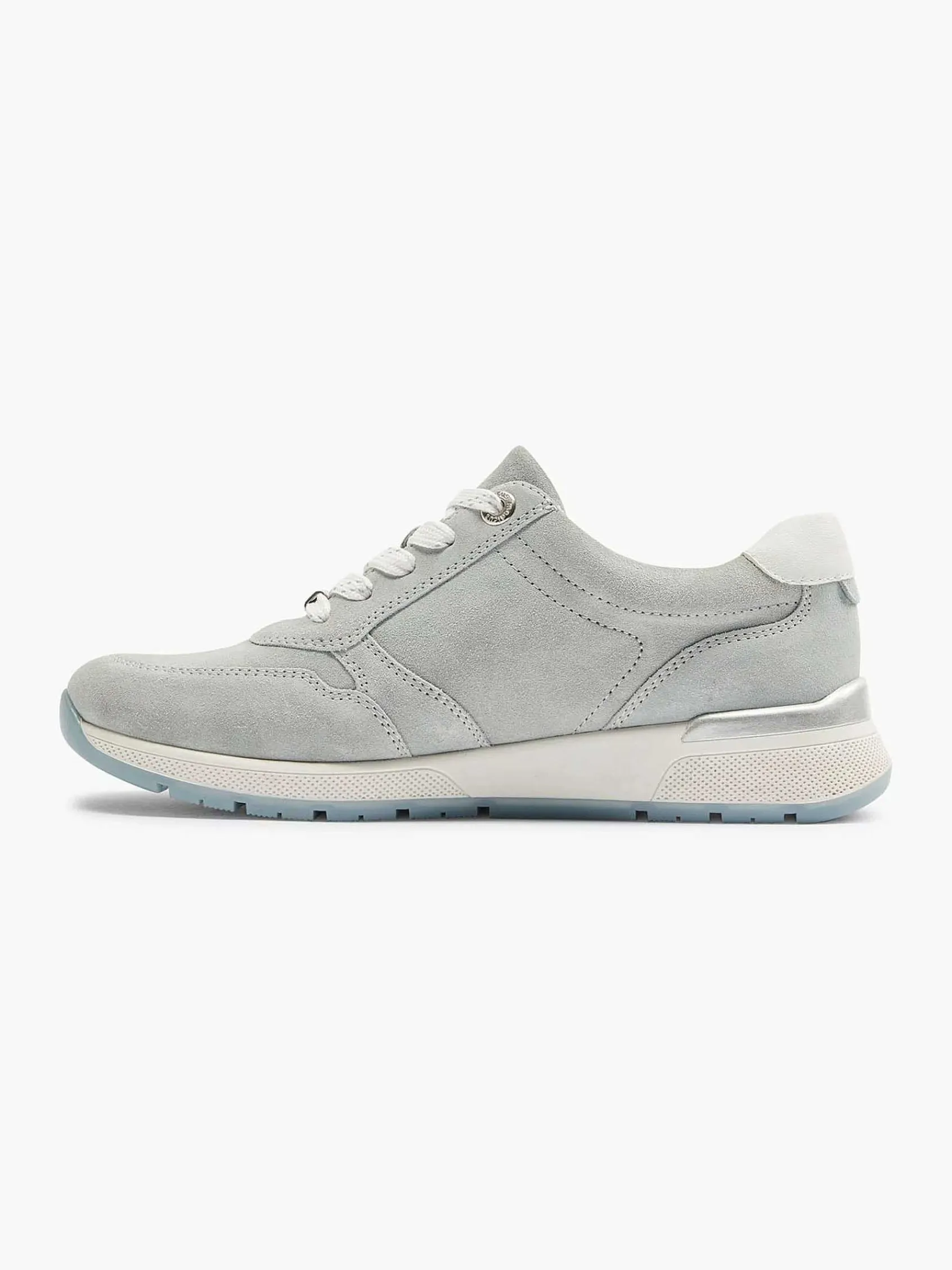 Medicus Comfort Schoenen-Lichtblauwe Leren Sneaker