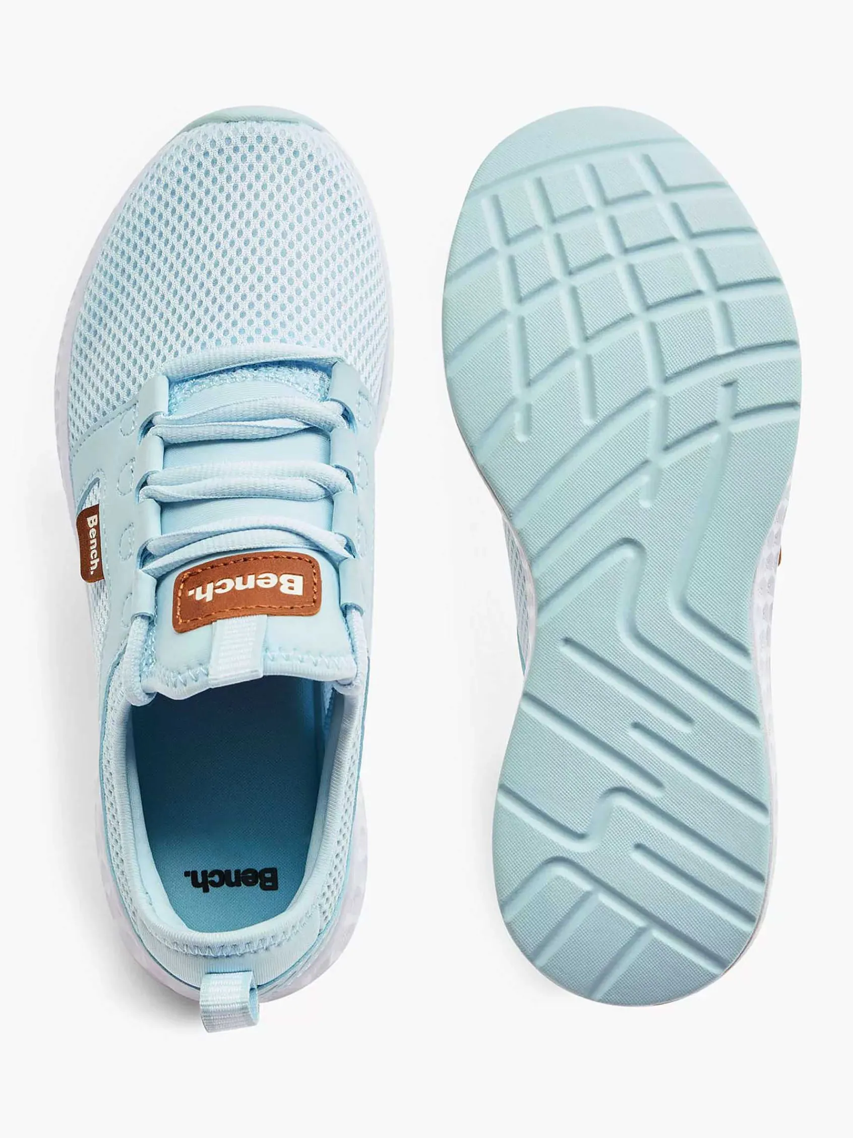 Bench Sneakers-Lichtblauwe Sneaker Memory Foam