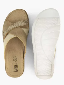 Easy Street Comfort Schoenen-Lichtbruine Comfort Slipper