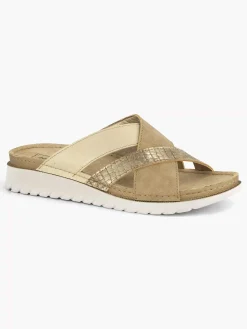 Easy Street Comfort Schoenen-Lichtbruine Comfort Slipper