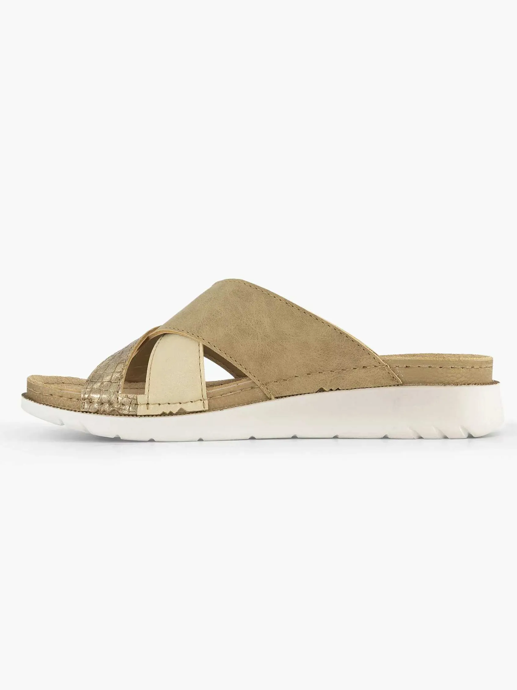Easy Street Comfort Schoenen-Lichtbruine Comfort Slipper