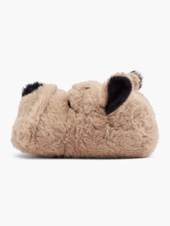 Vty Babyschoenen-Lichtbruine Pantoffel Hond