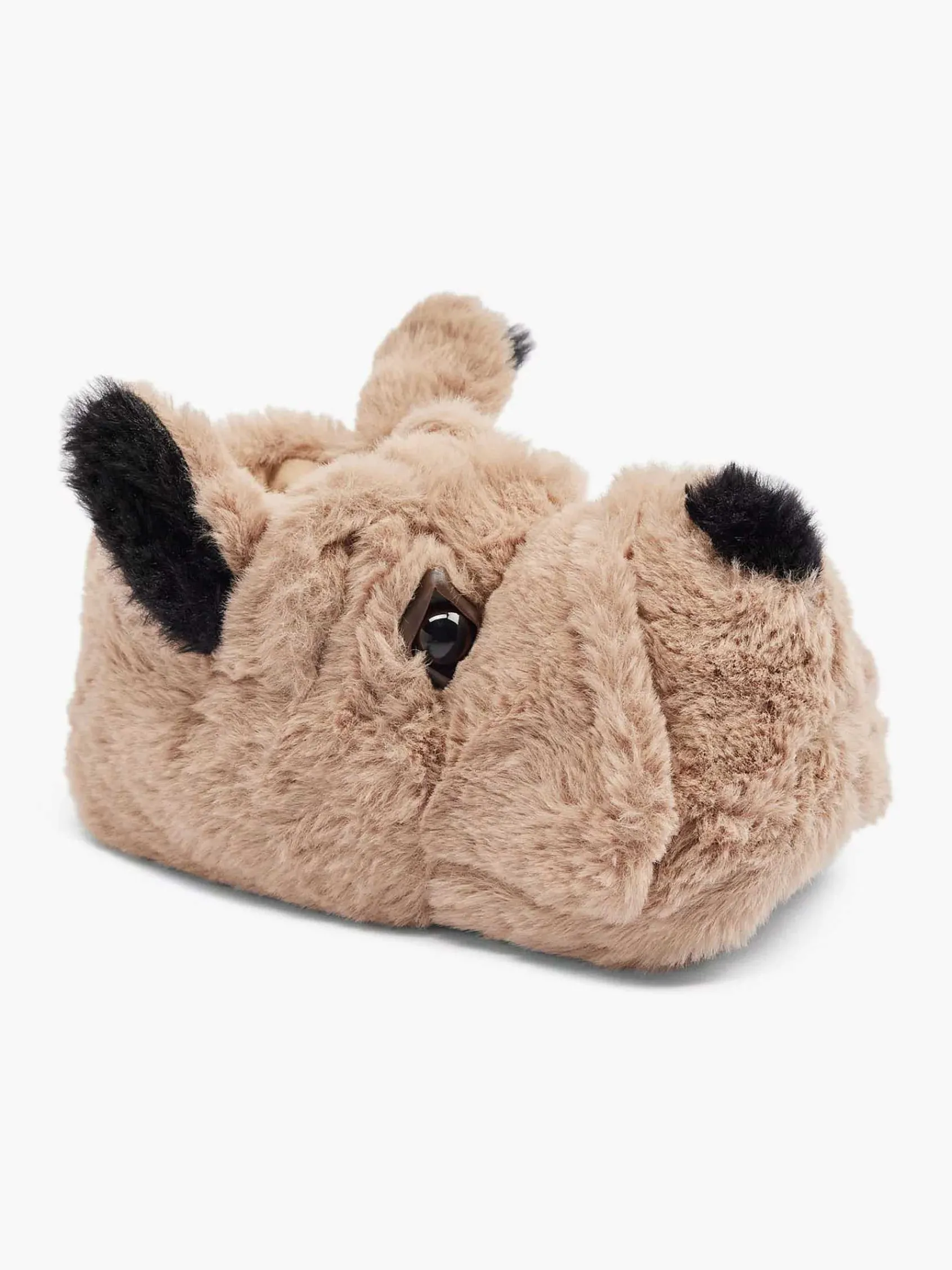 Vty Babyschoenen-Lichtbruine Pantoffel Hond