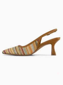 Graceland Pumps-Lichtbruine Slingback