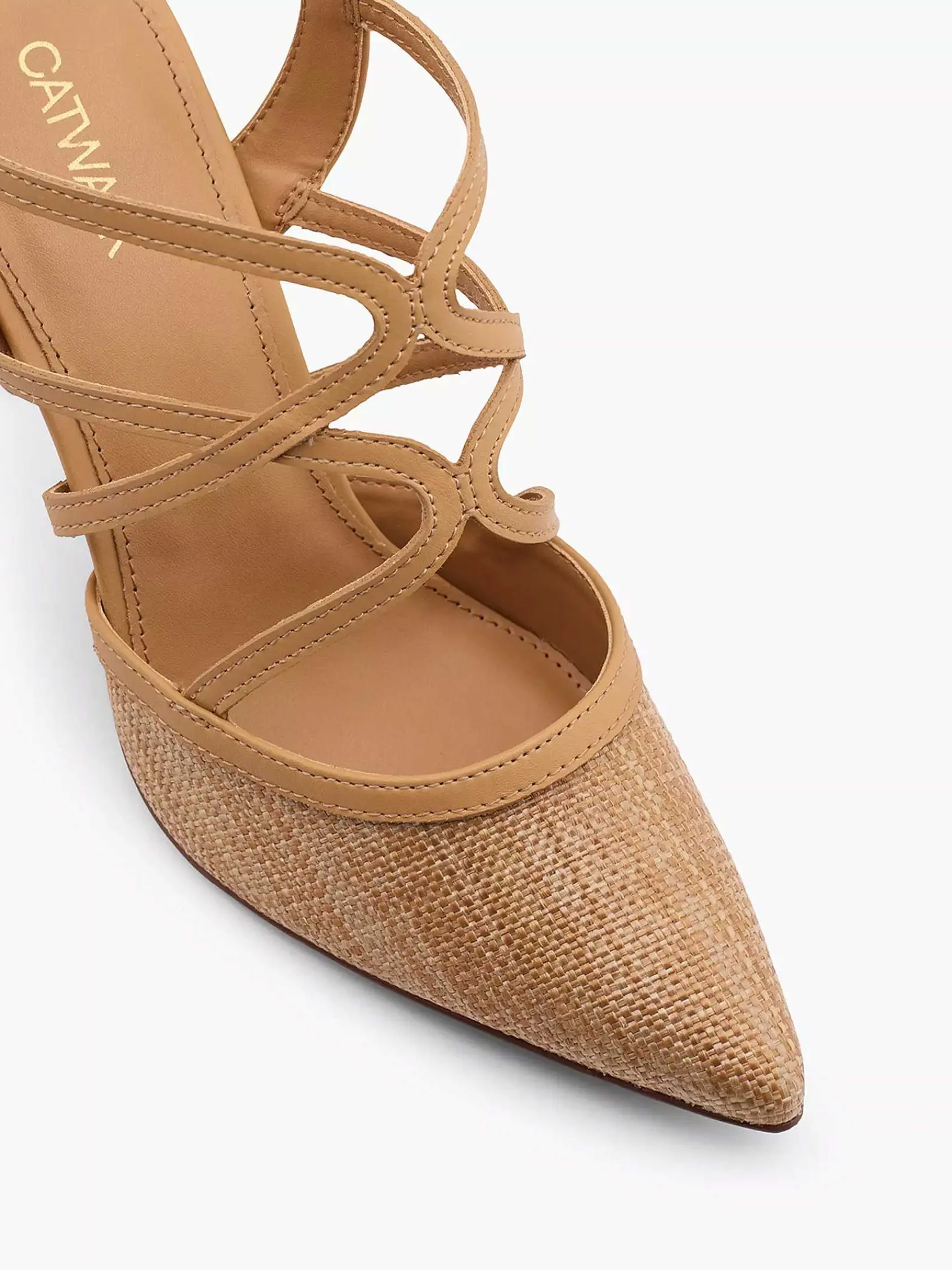 Graceland Pumps-Lichtbruine Slingback