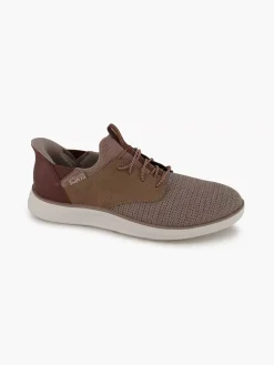 Skechers Sneakers-Lichtbruine Sneaker Swift Fit - Hands Free Memory Foam