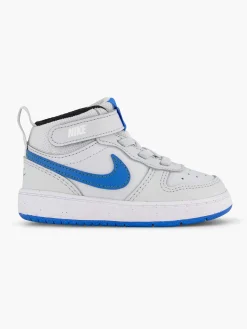 Nike Jongensschoenen-Lichtgrijze Court Borough Mid 2