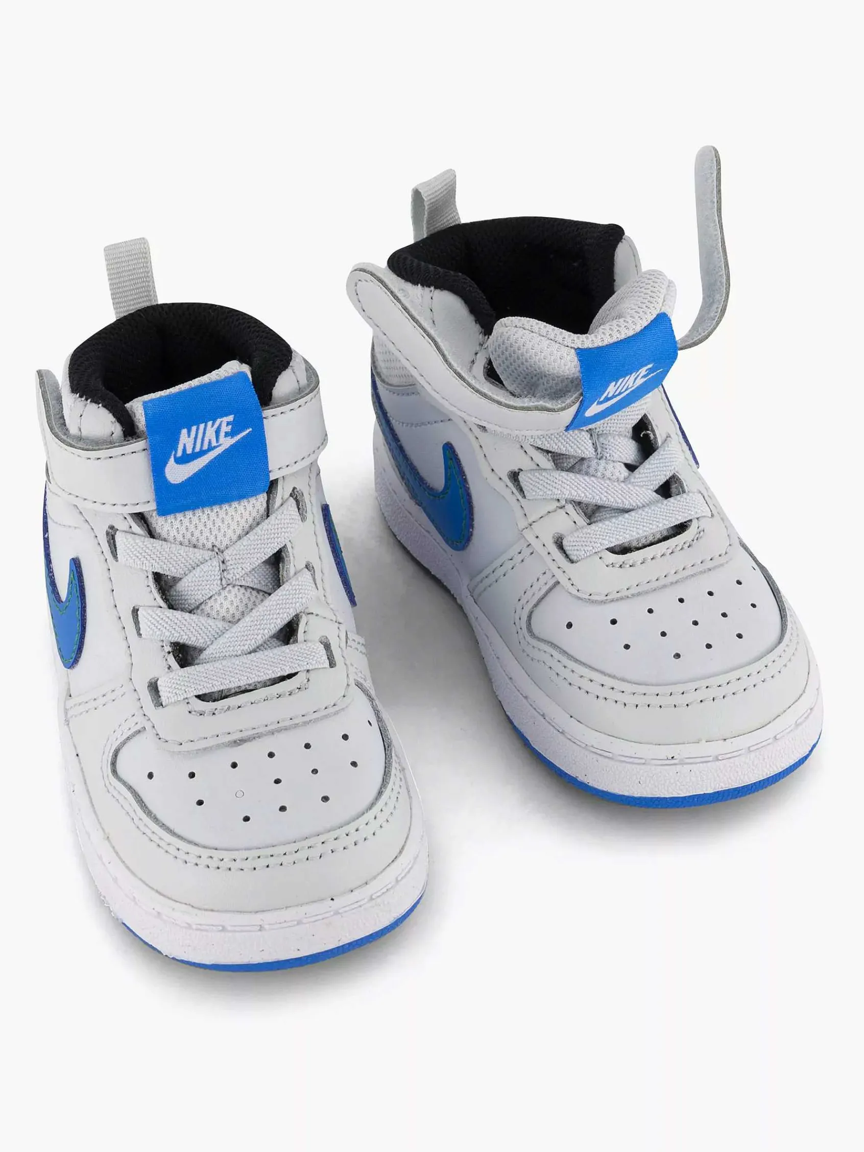 Nike Jongensschoenen-Lichtgrijze Court Borough Mid 2