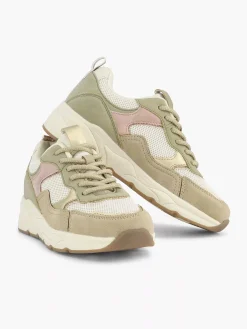 Graceland Jongensschoenen-Lichtgroene Chunky Sneaker