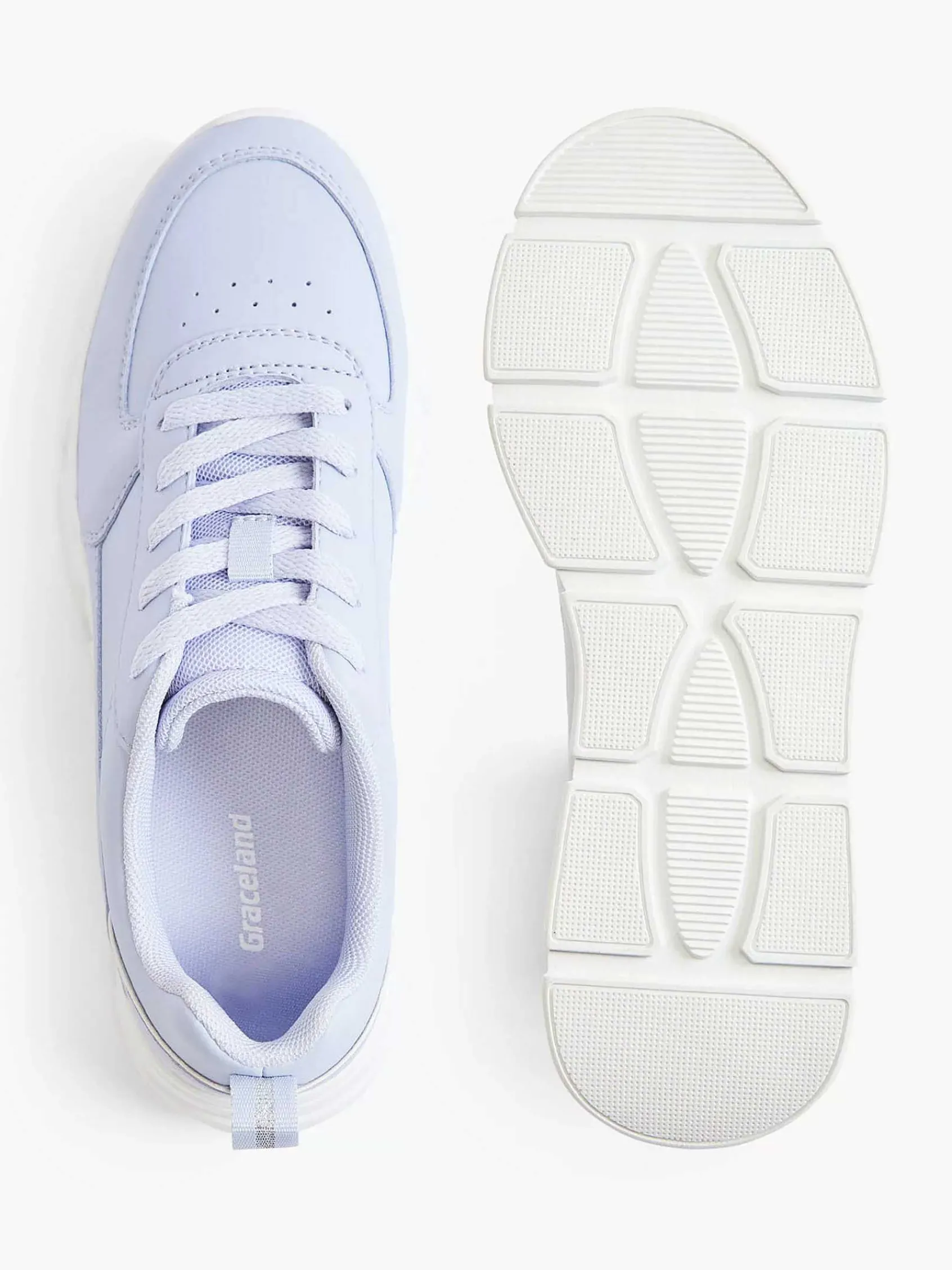 Graceland Sneakers-Lila Chunky Sneaker