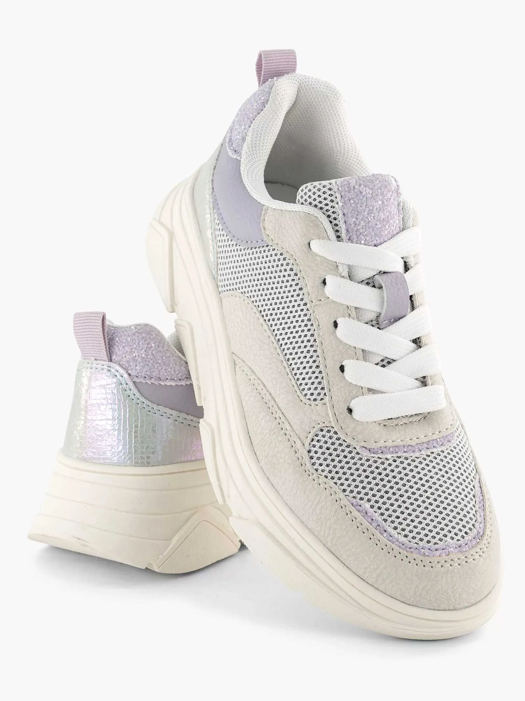 Oxmox Babyschoenen-Lila Chunky Sneaker