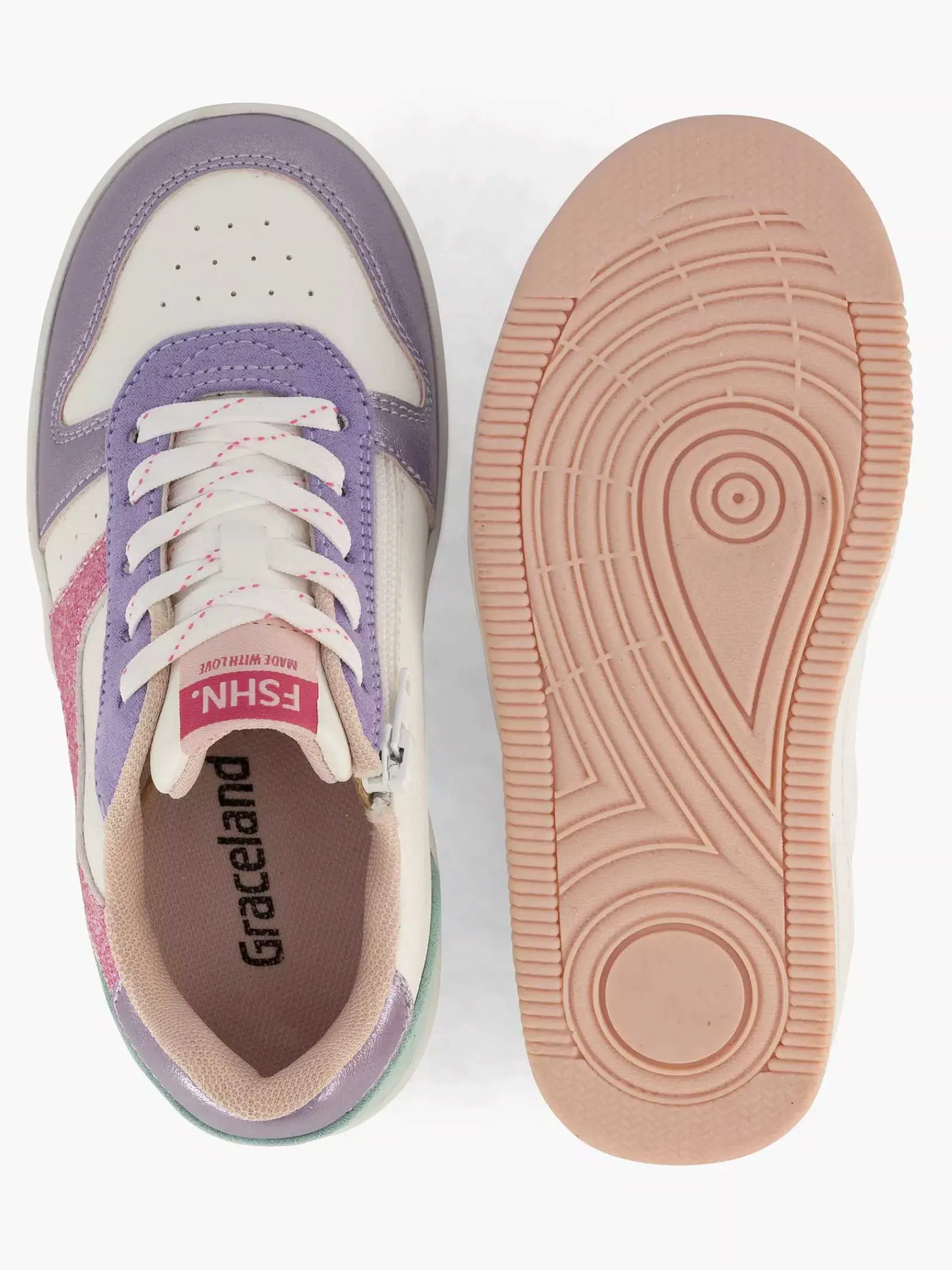 Graceland Jongensschoenen-Lila Sneaker
