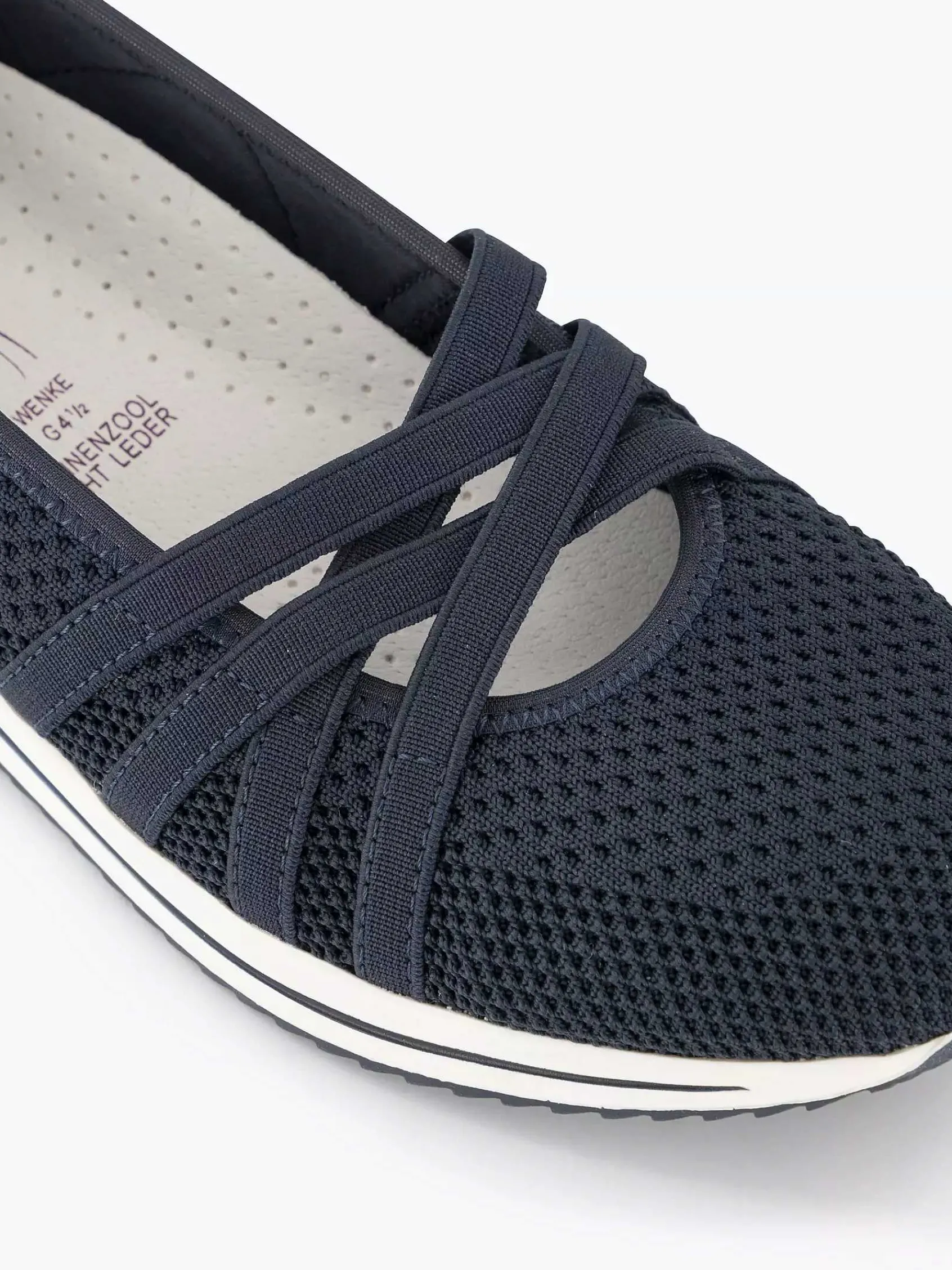Medicus Comfort Schoenen-Marineblauwe Comfort Instapper