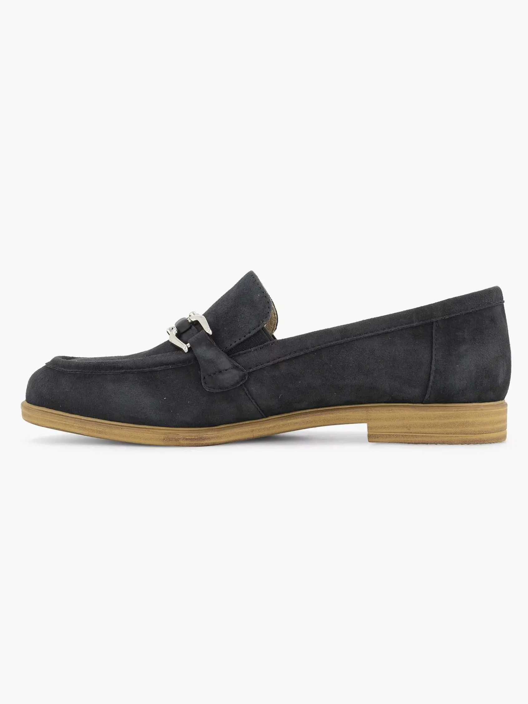 Medicus Comfort Schoenen-Marineblauwe Leren Instapper