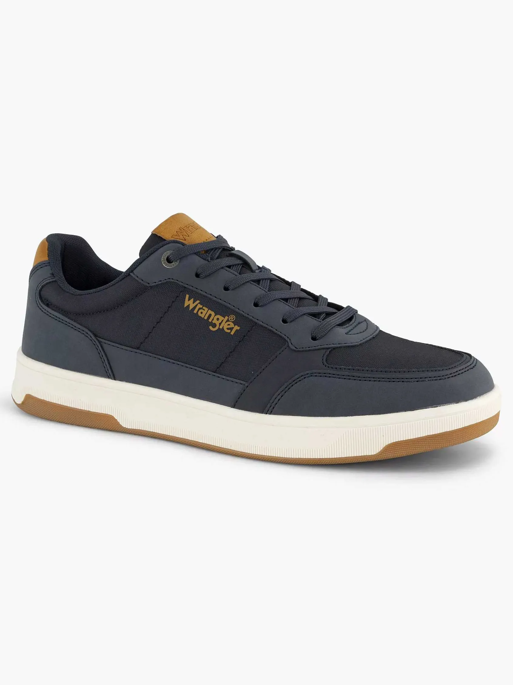Wrangler Sneakers-Marine Blauwe Sneaker