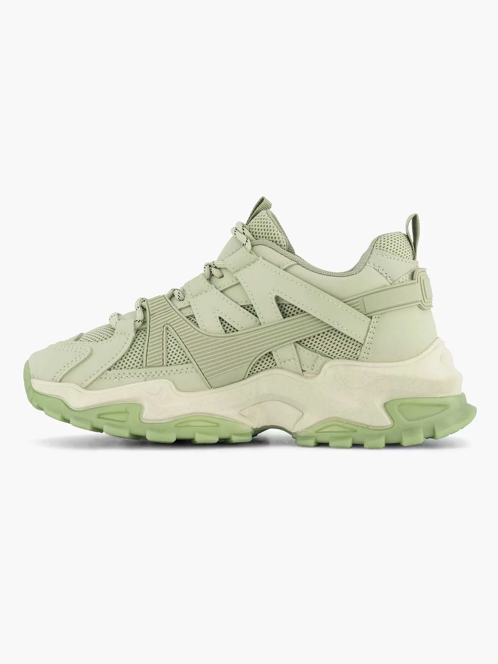 Oxmox Sneakers-Mintgroene Chunky Sneaker