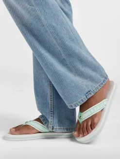 Esprit Sandalen-Mintgroene Teenslipper