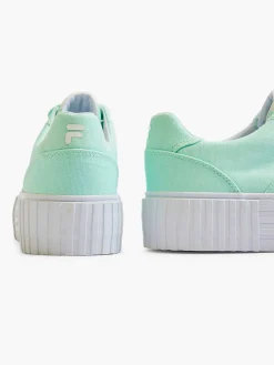 FILA Sneakers-Mintkleurige Canvas Sneaker Platform