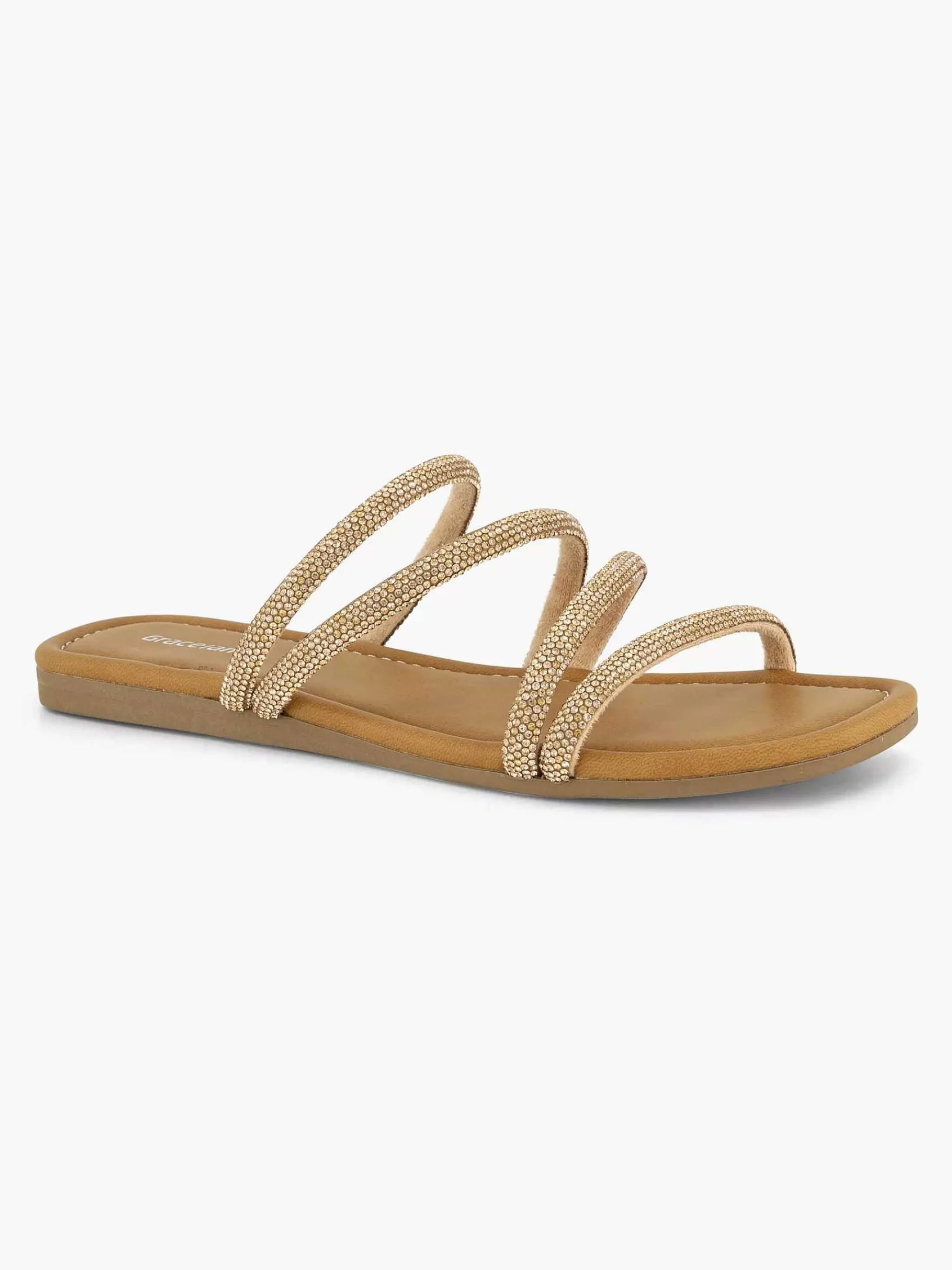 Graceland Slippers-Nude Slipper