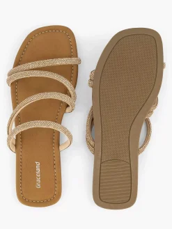 Graceland Slippers-Nude Slipper