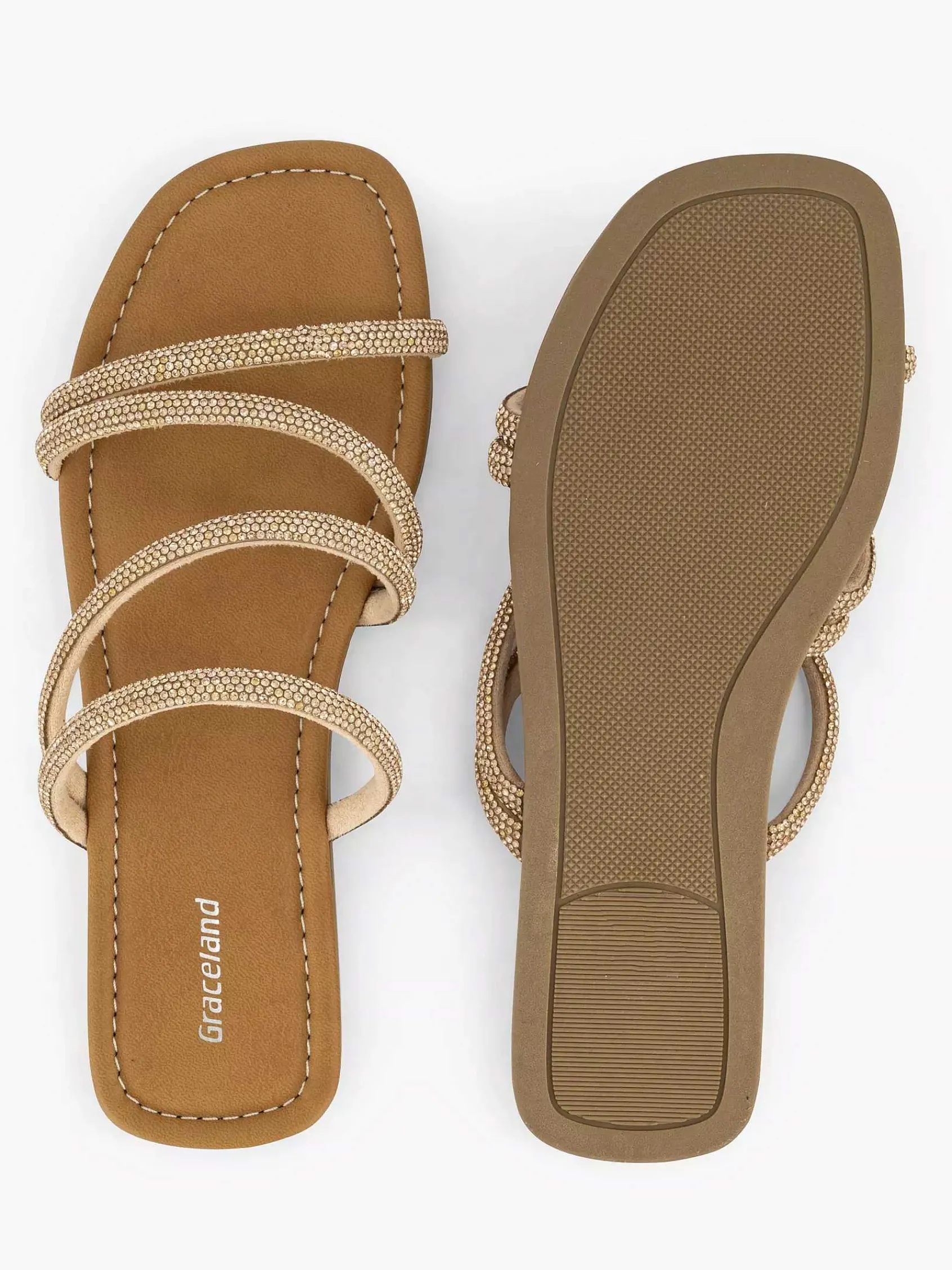 Graceland Slippers-Nude Slipper