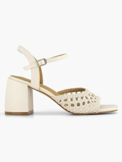 Graceland Sandalen-Off White Sandalette