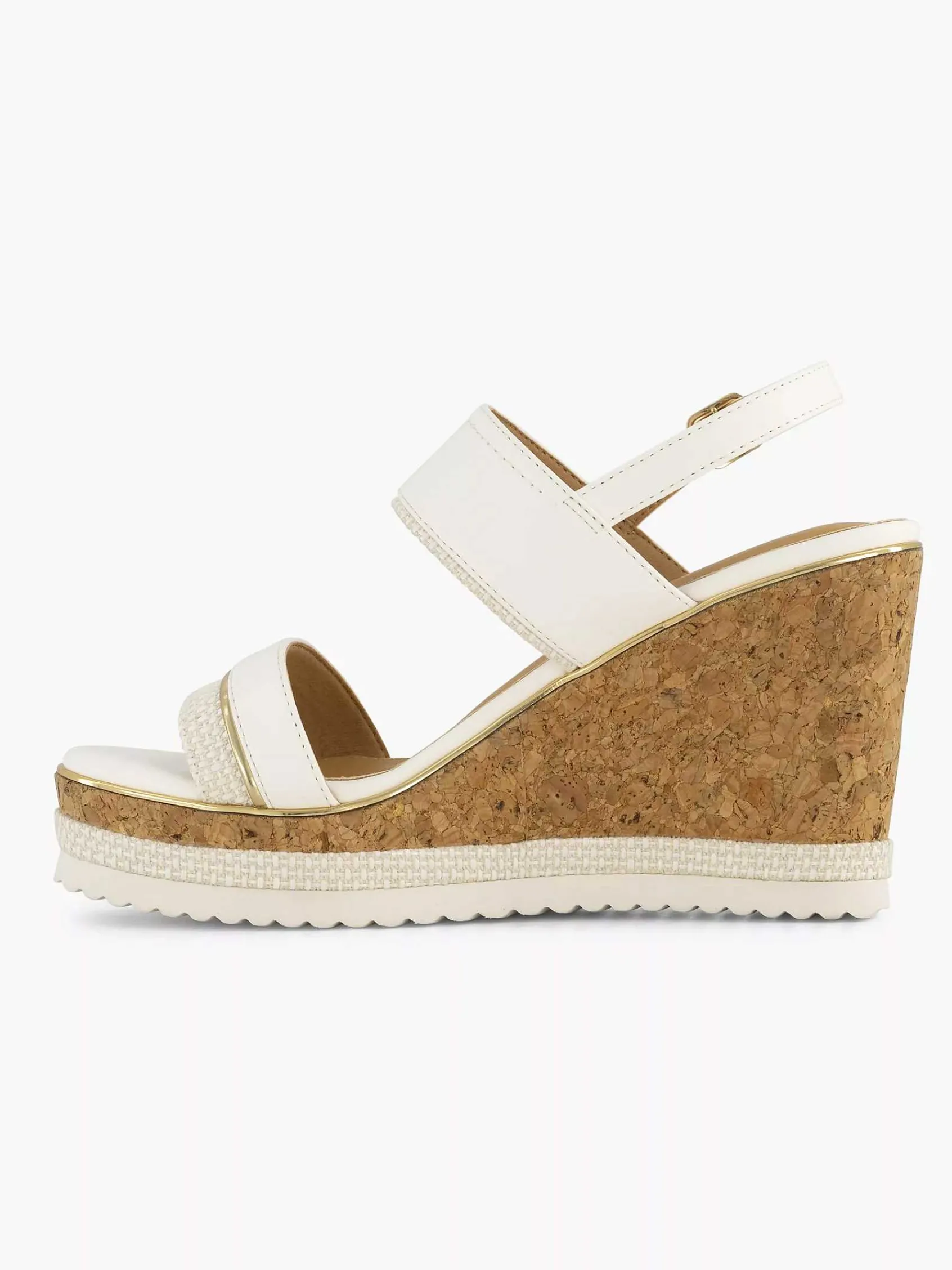 Graceland Sandalen-Off White Sandalette