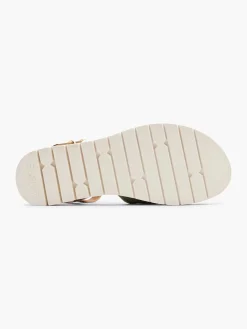 Esprit Sandalen-Olijf Platform Sandaal