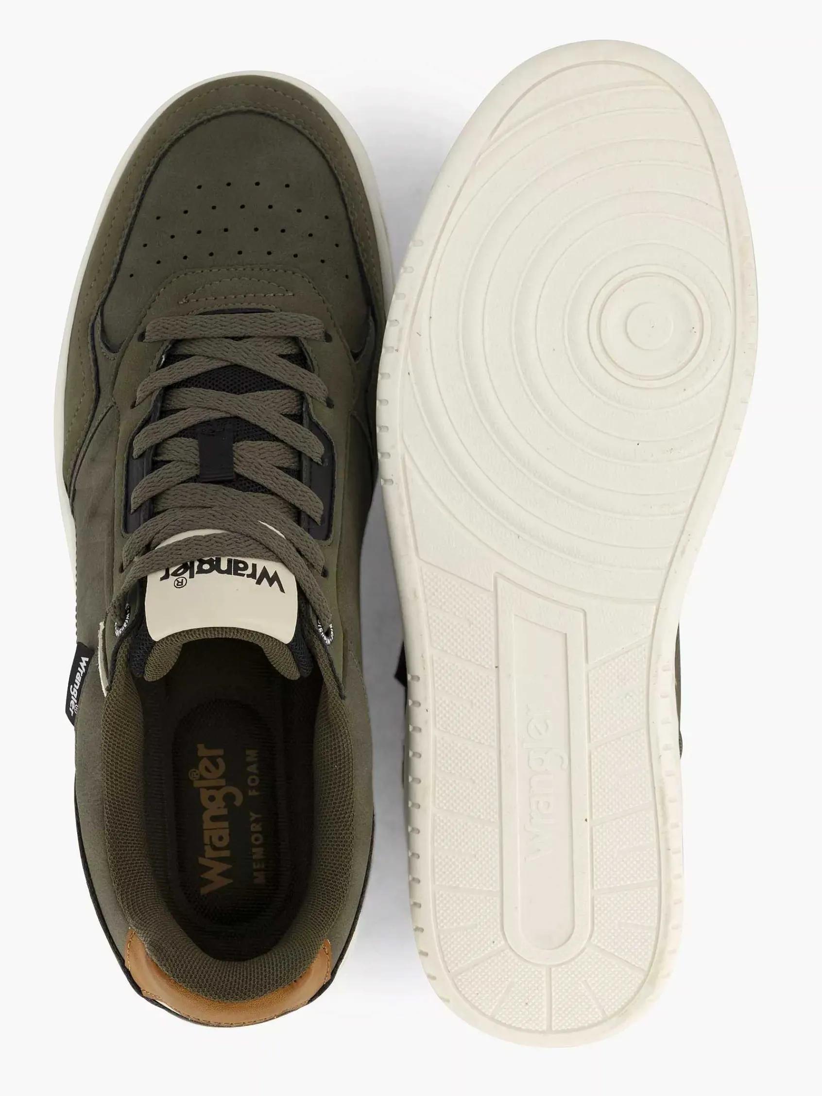 Wrangler Sneakers-Olijf Sneaker