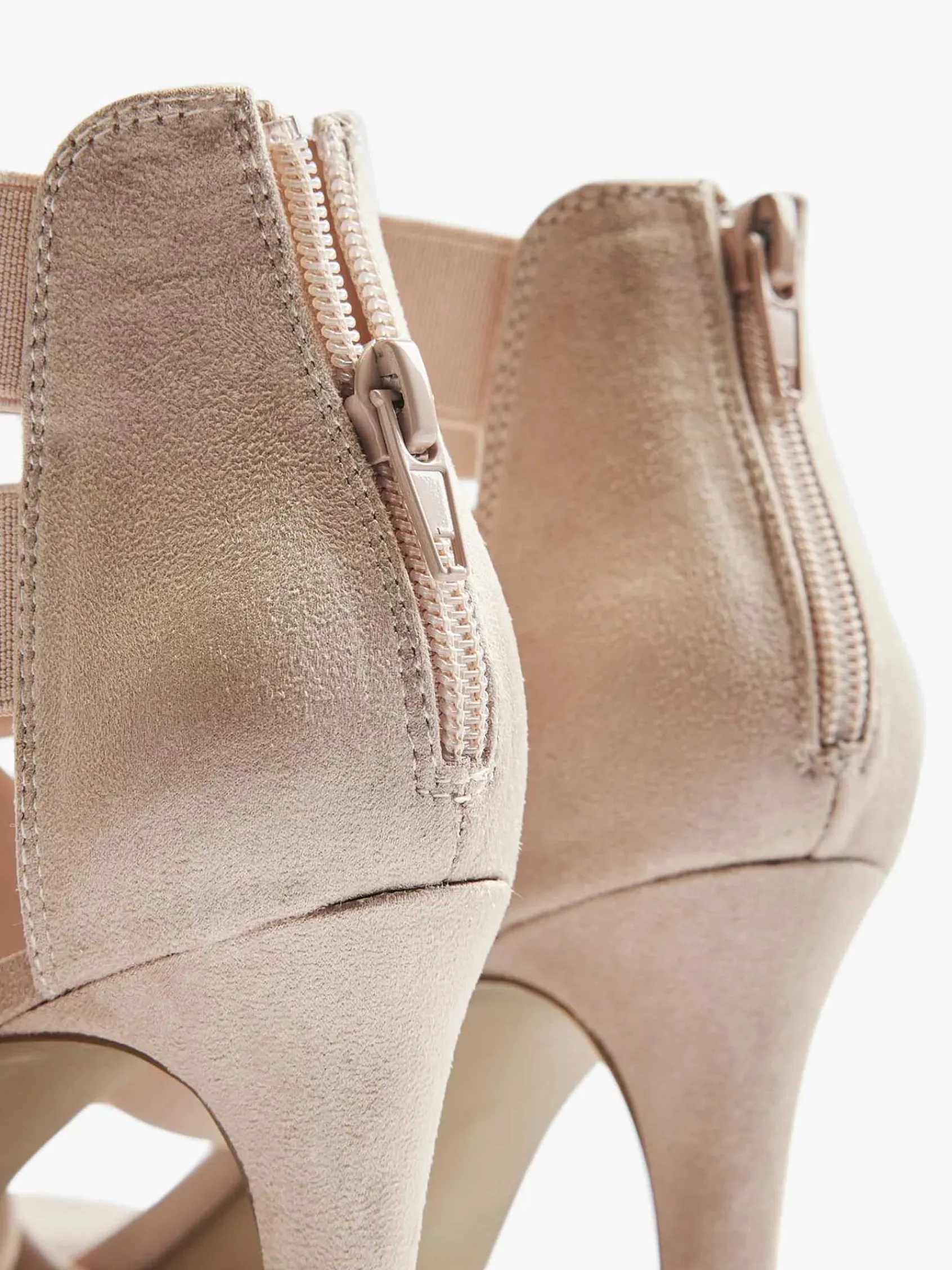 Graceland Hoge Hakken-Oud Roze Sandalette