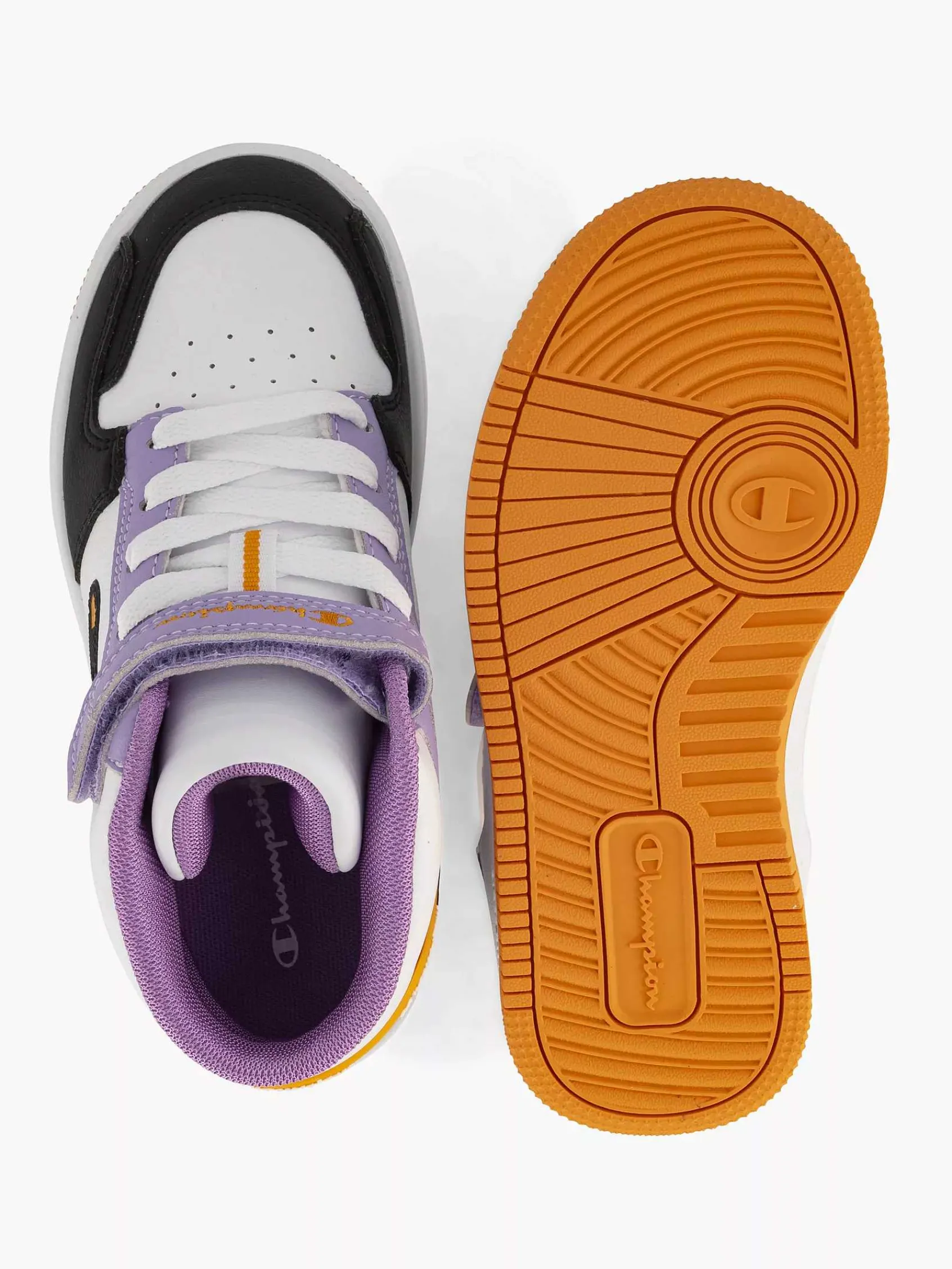 Champion Jongensschoenen-Paarse Rebound 2.0 Mid G