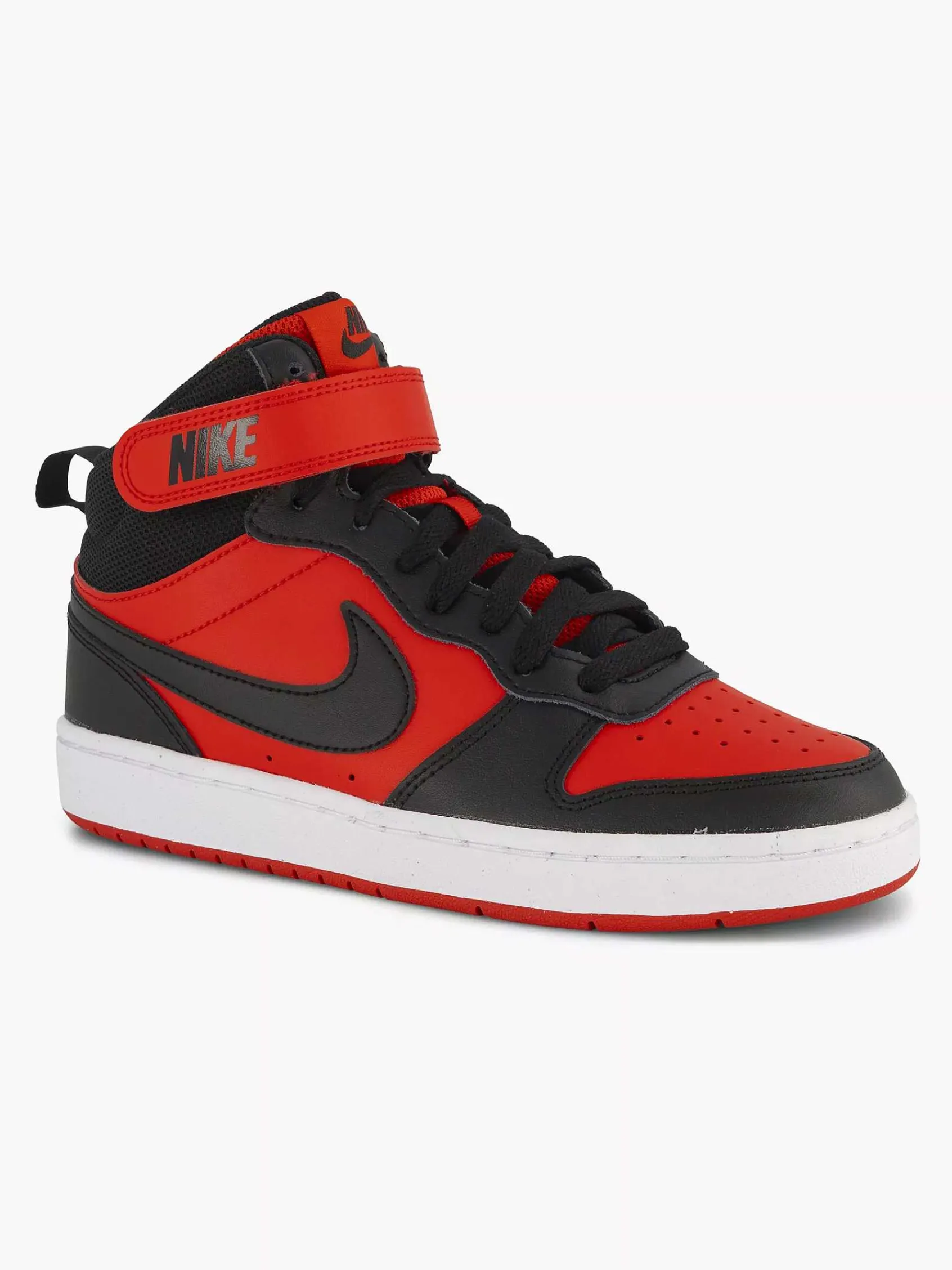 Nike Jongensschoenen-Rode Court Borough Mid 2