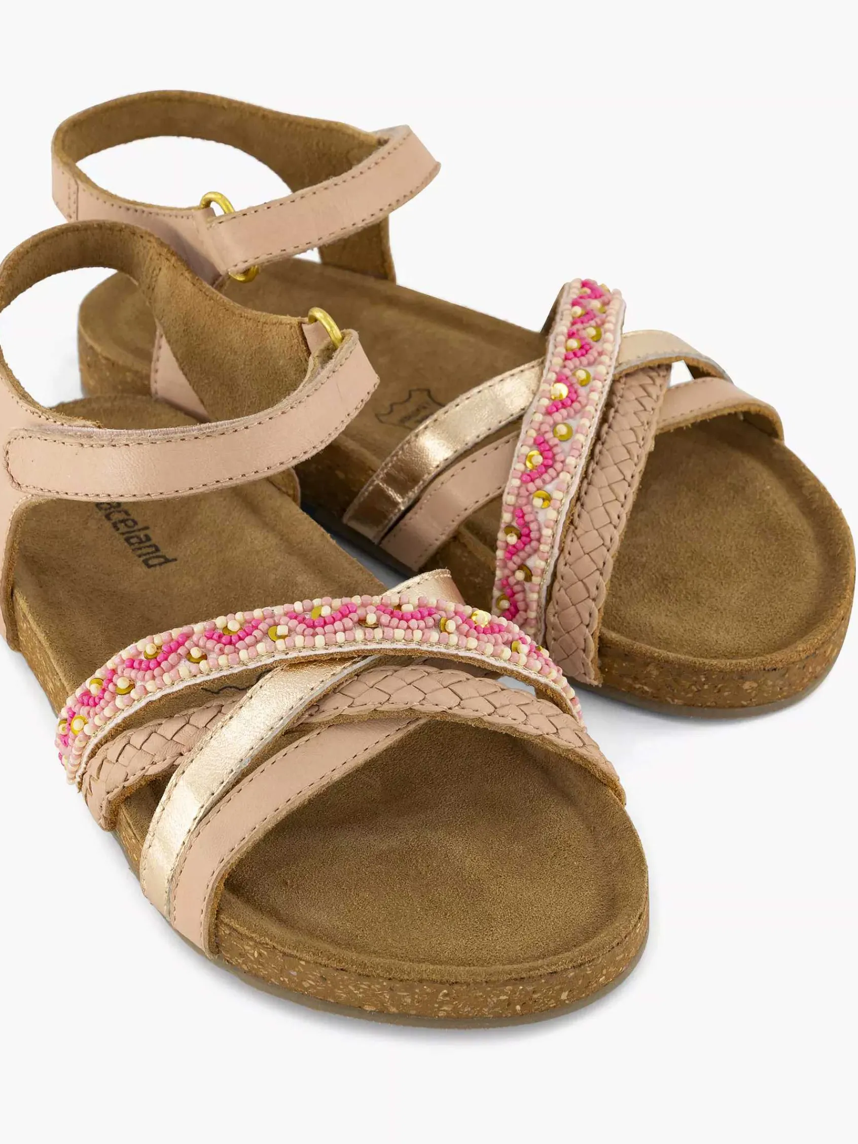 Graceland Babyschoenen-Rosegouden Sandaal