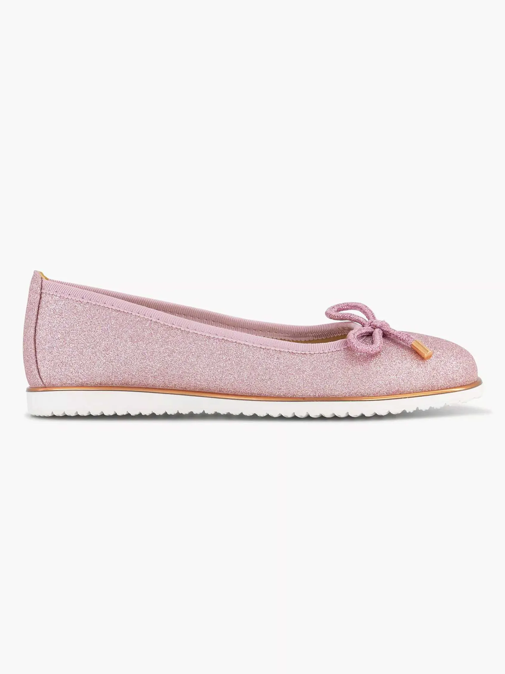 Graceland Jongensschoenen-Roze Ballerina Sierstrik