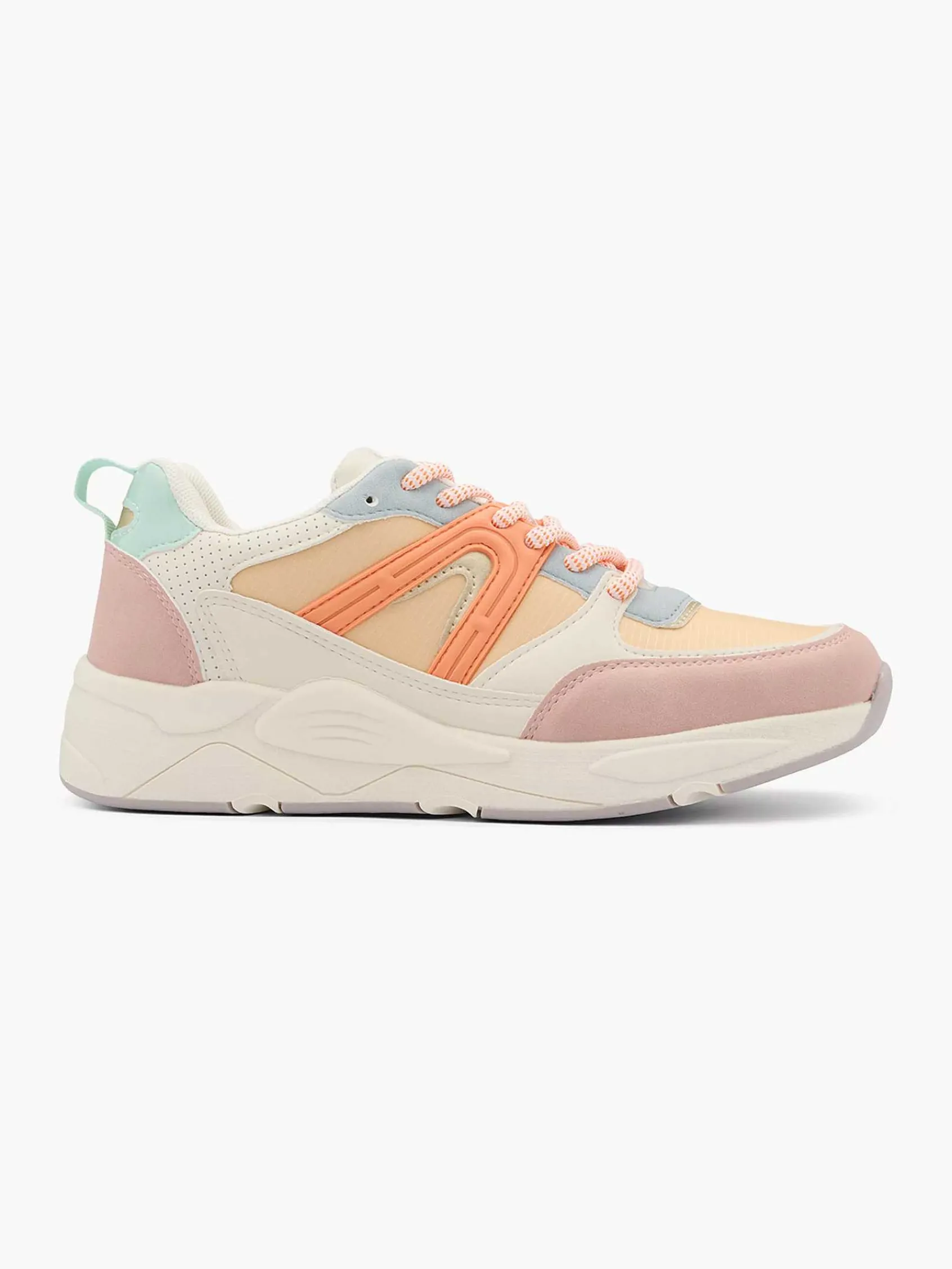 Oxmox Sneakers-Roze Chunky Sneaker